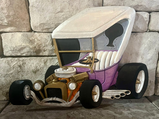 Hot Rod Wall Plaque