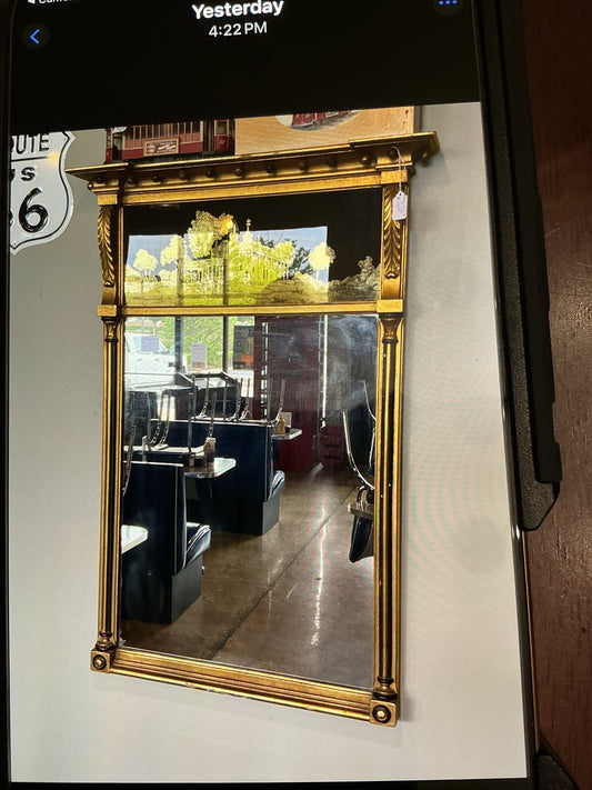 Federal style Gilded mirror