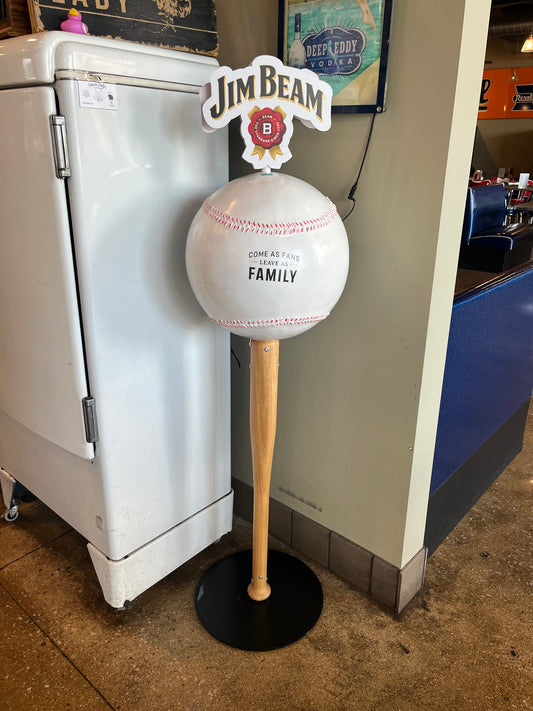 Jim Beam Baseball Display